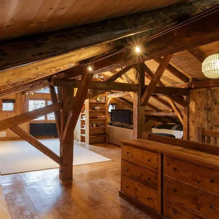 Peter Pan Luxe Sauna Jacuzzi Cinema Vue 180 Les Houches
